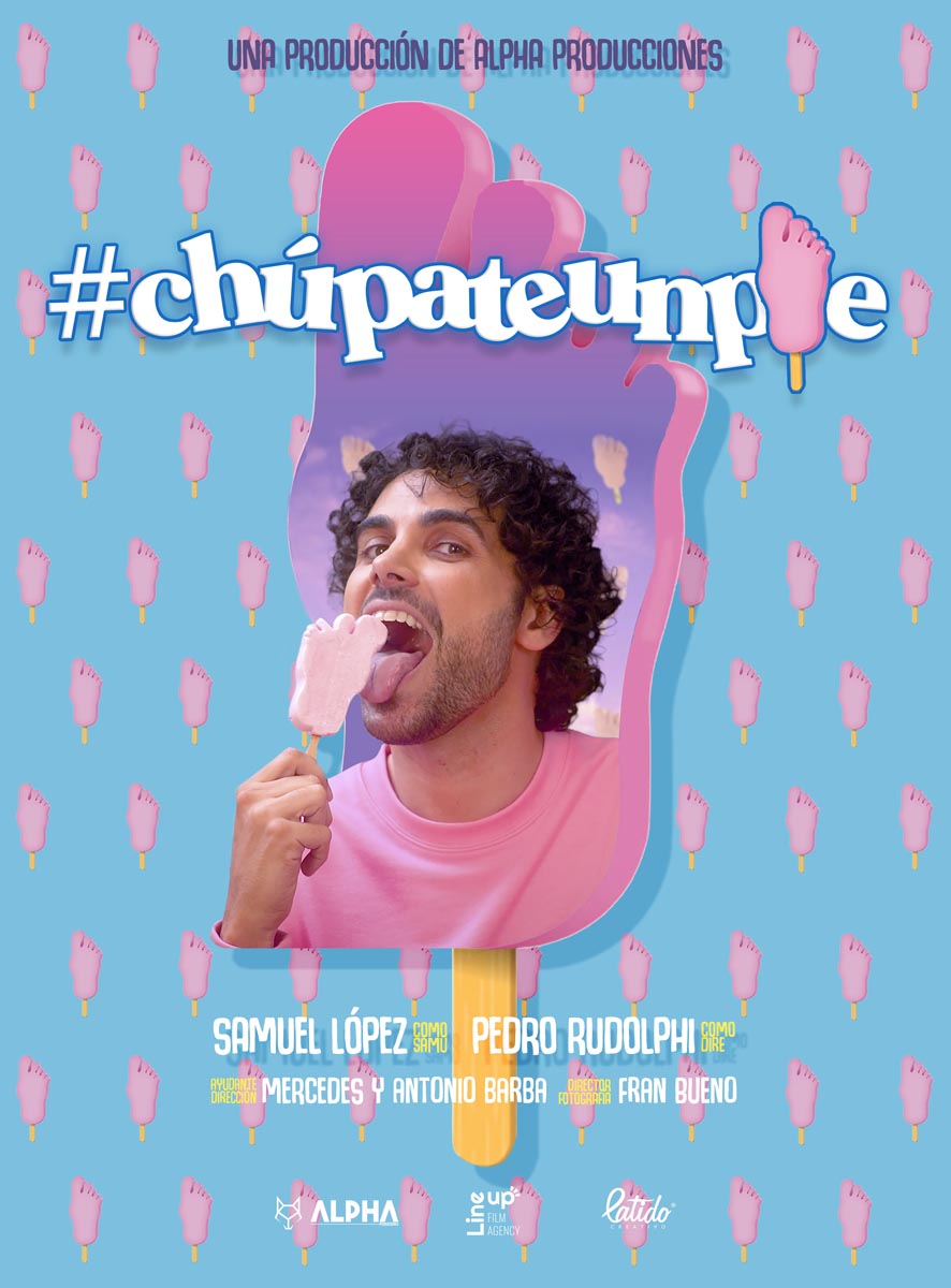 Póster del corto #chupateunpie