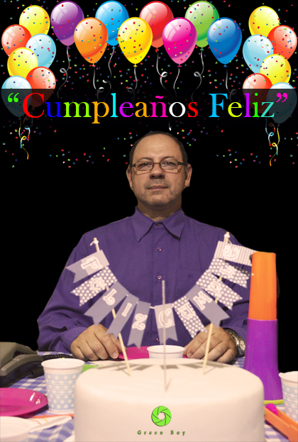 Póster del corto CUMPLEAÑOS FELIZ