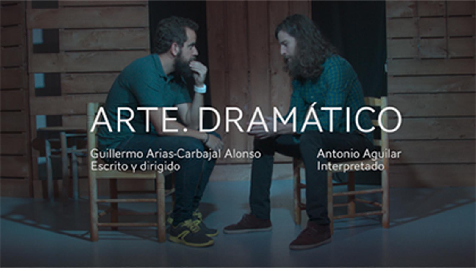 Póster del corto Arte. Dramático