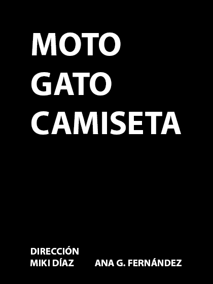 Póster del corto Moto Camiseta Gato