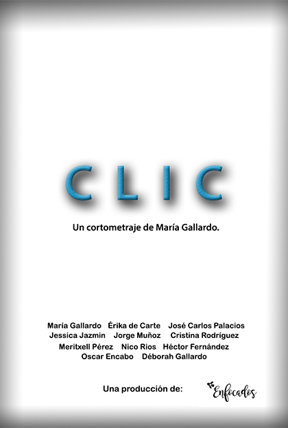 Póster del corto Clic