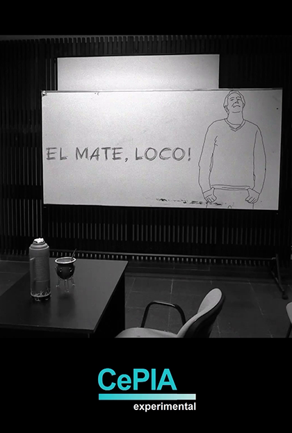 Póster del corto El mate, loco!