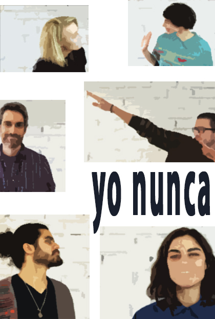 Póster del corto YO NUNCA