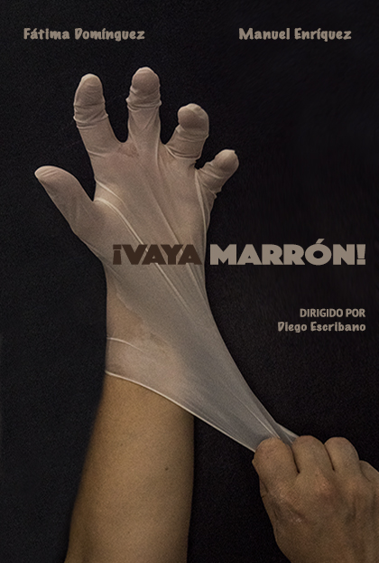 Póster del corto ¡VAYA MARRÓN!