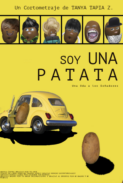 Póster del corto SOY UNA PATATA