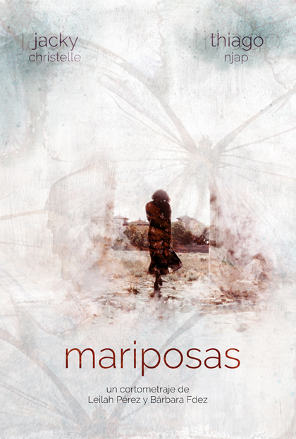 Póster del corto Mariposas