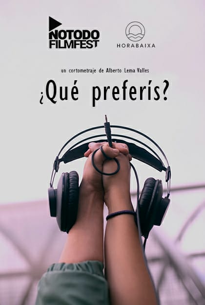 Póster del corto ¿Qué preferís?