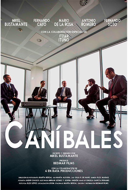 Póster del corto CANÍBALES