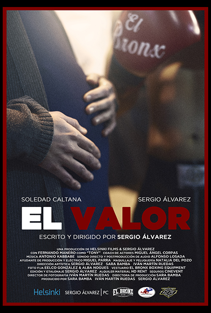 Póster del corto EL VALOR