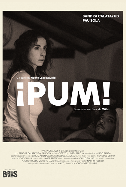 Póster del corto ¡PUM!