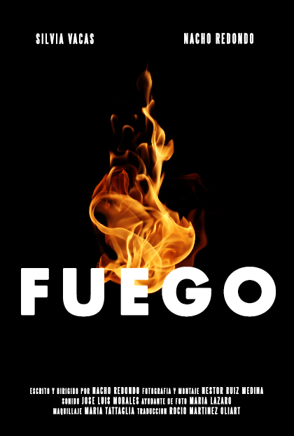 Póster del corto FUEGO