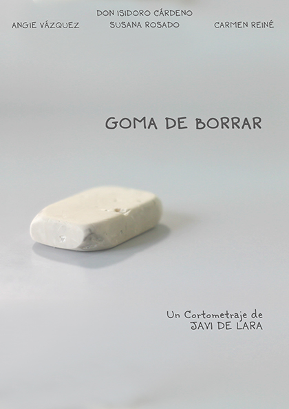 Póster del corto Goma de Borrar