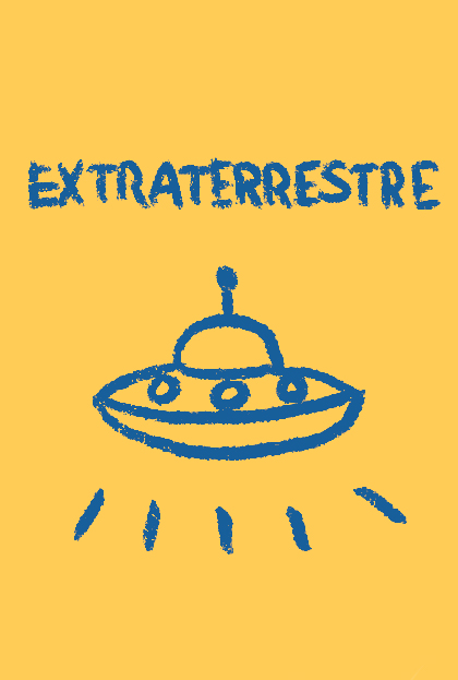 Póster del corto Extraterrestre