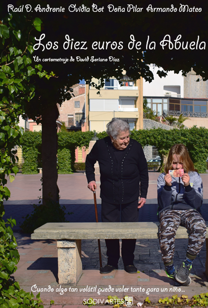 Póster del corto Los diez euros de la abuela