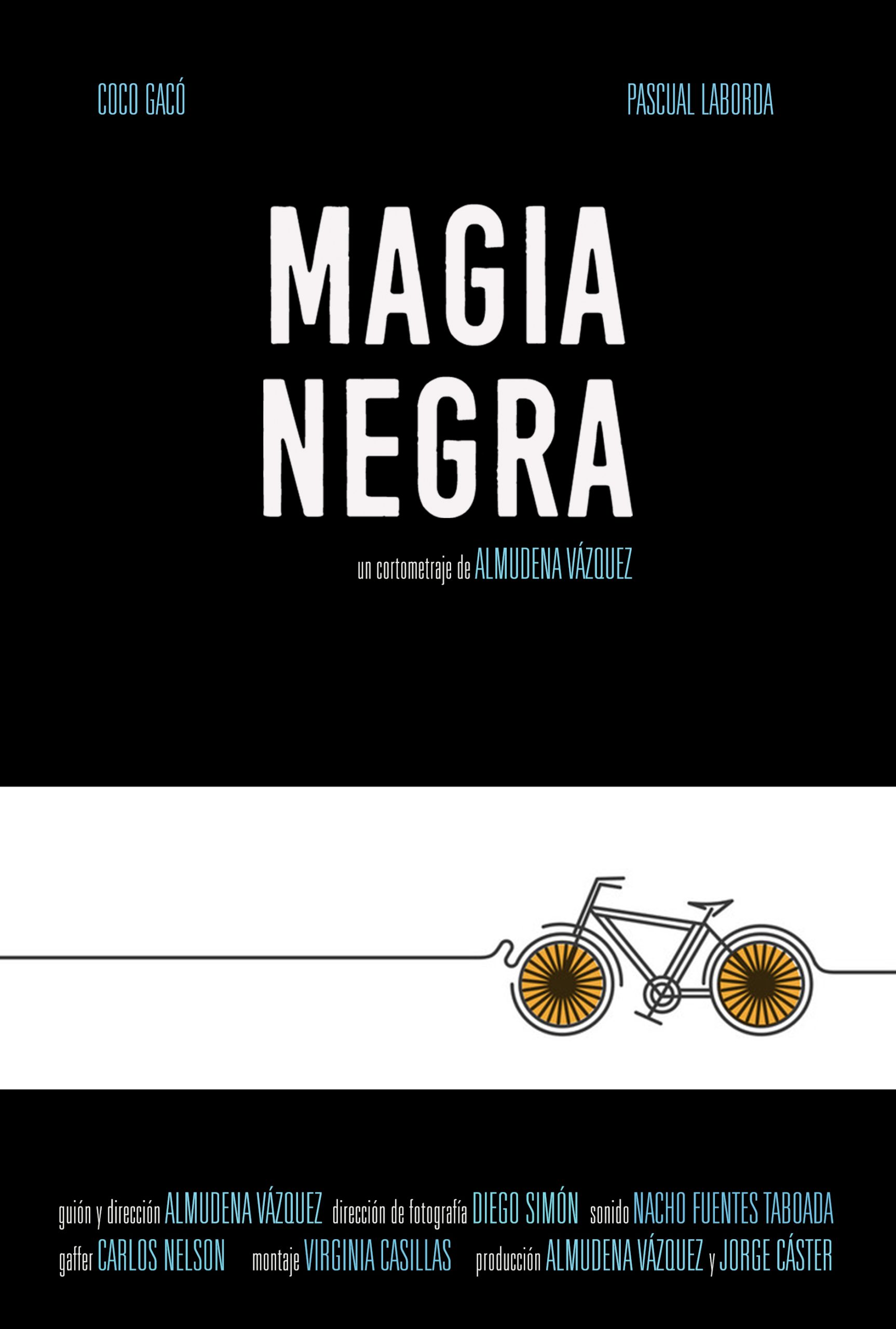 Póster del corto Magia negra