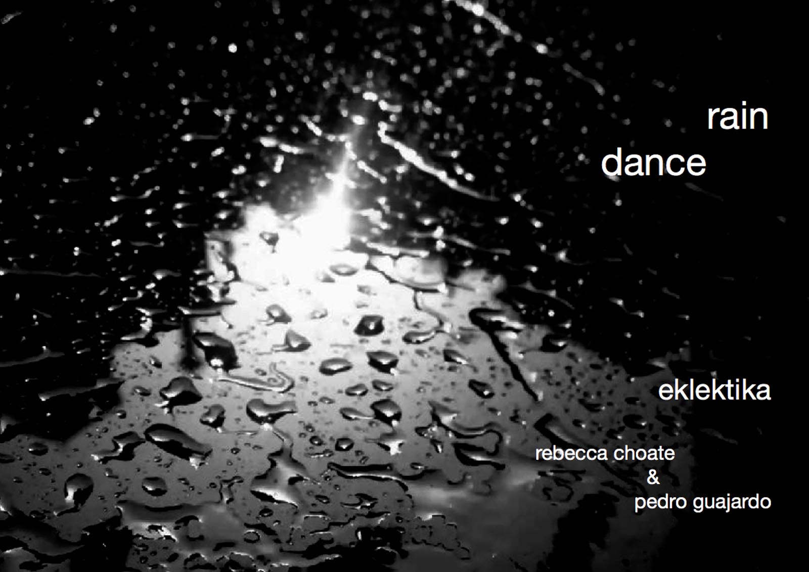 Póster del corto rain dance