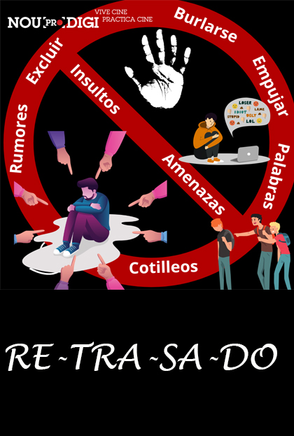 Póster del corto RE-TRA-SA-DO