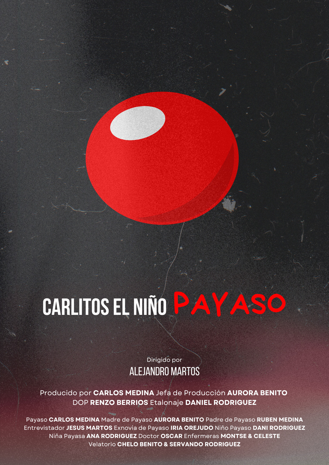 Póster del corto Carlitos el Niño Payaso