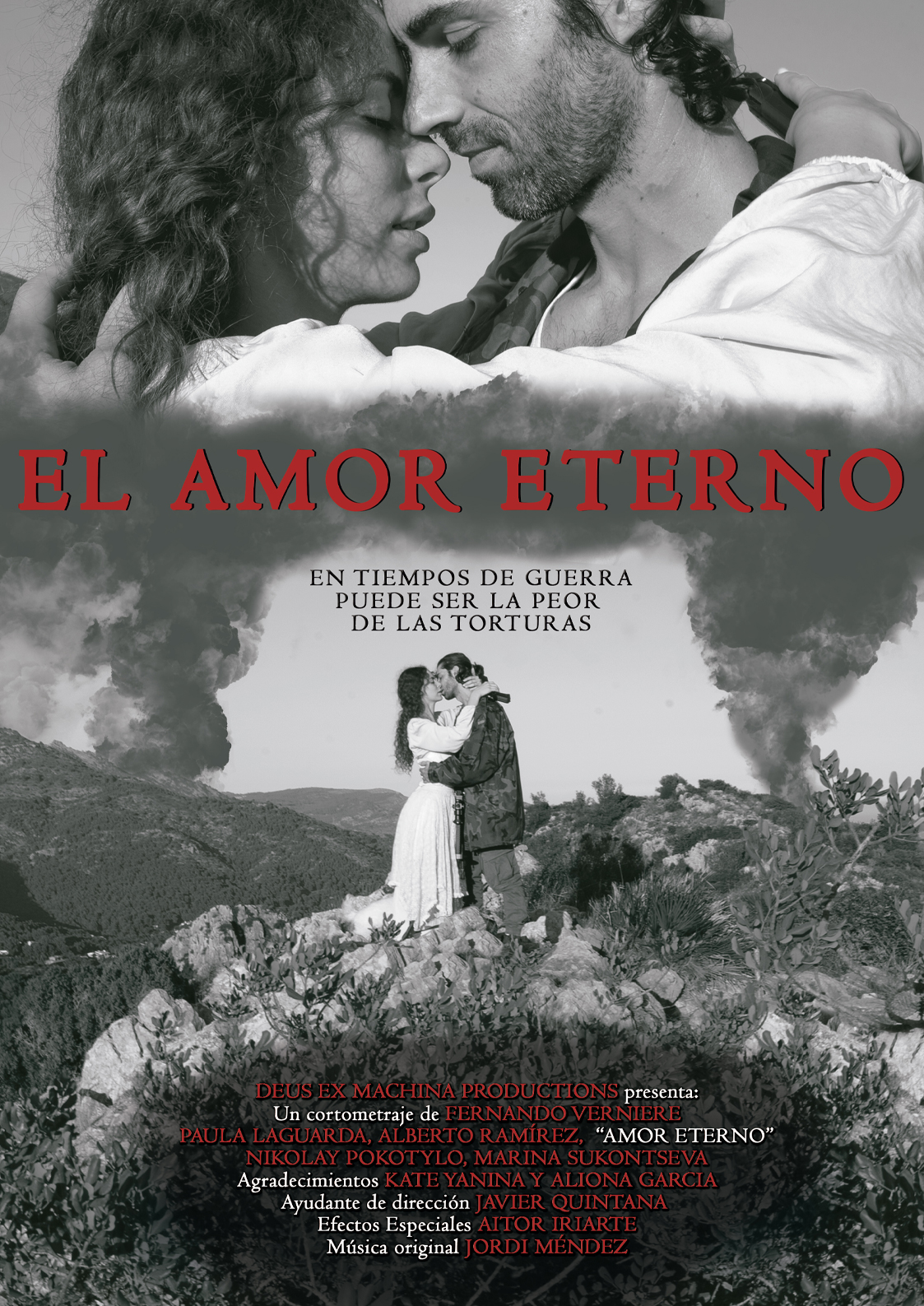 Póster del corto El amor eterno