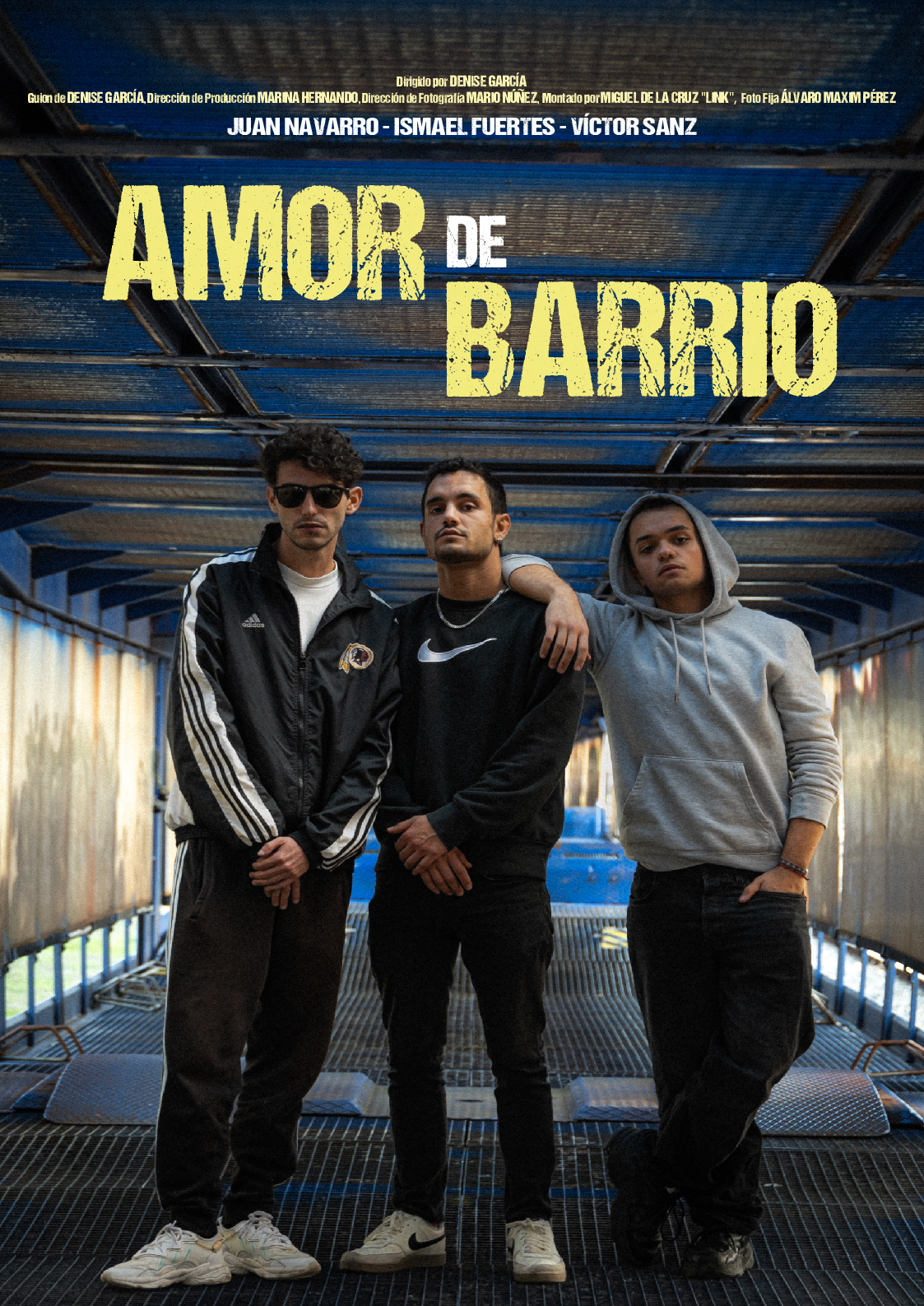 Póster del corto Amor de barrio