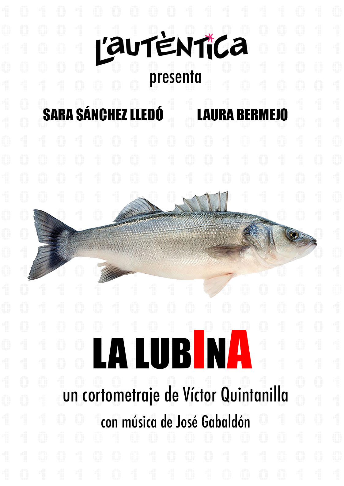 Póster del corto LA LUBINA