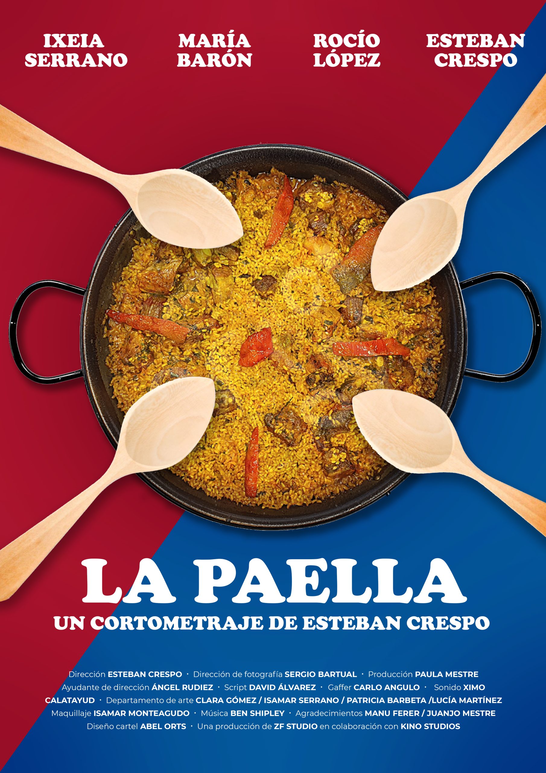 Póster del corto La paella