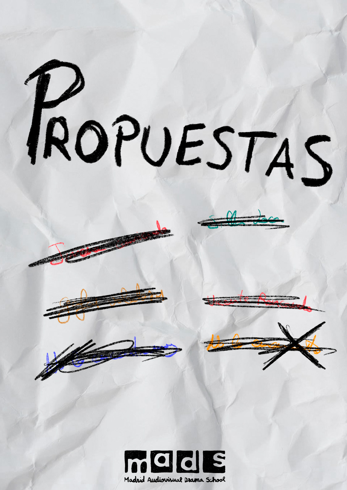 Póster del corto PROPUESTAS