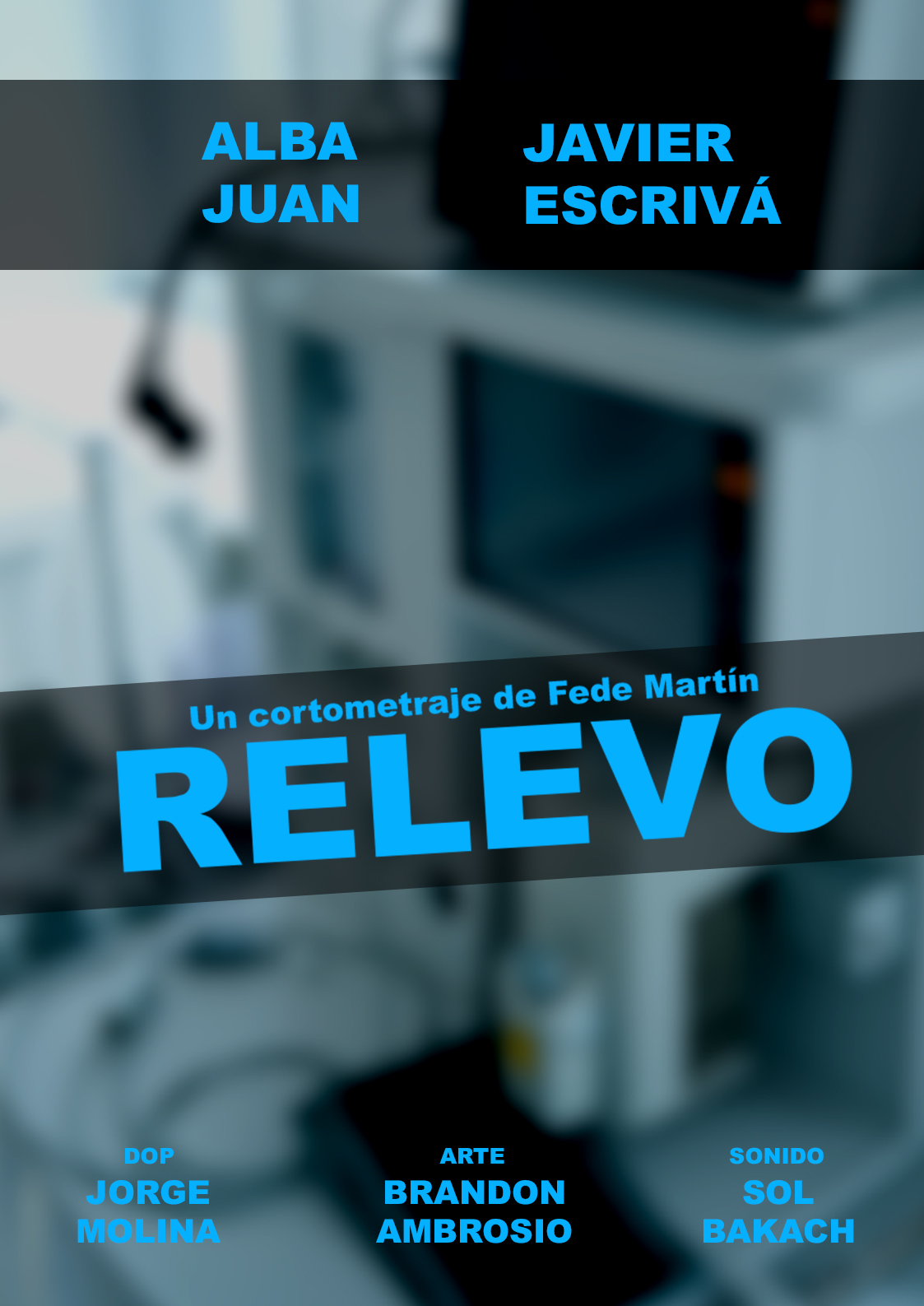 Póster del corto RELEVO