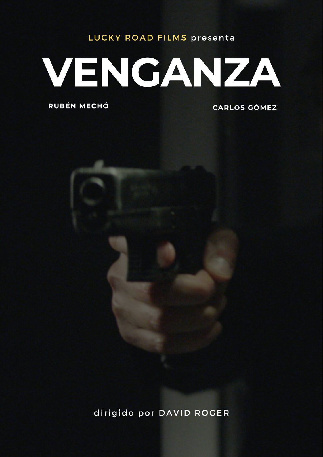 Póster del corto VENGANZA