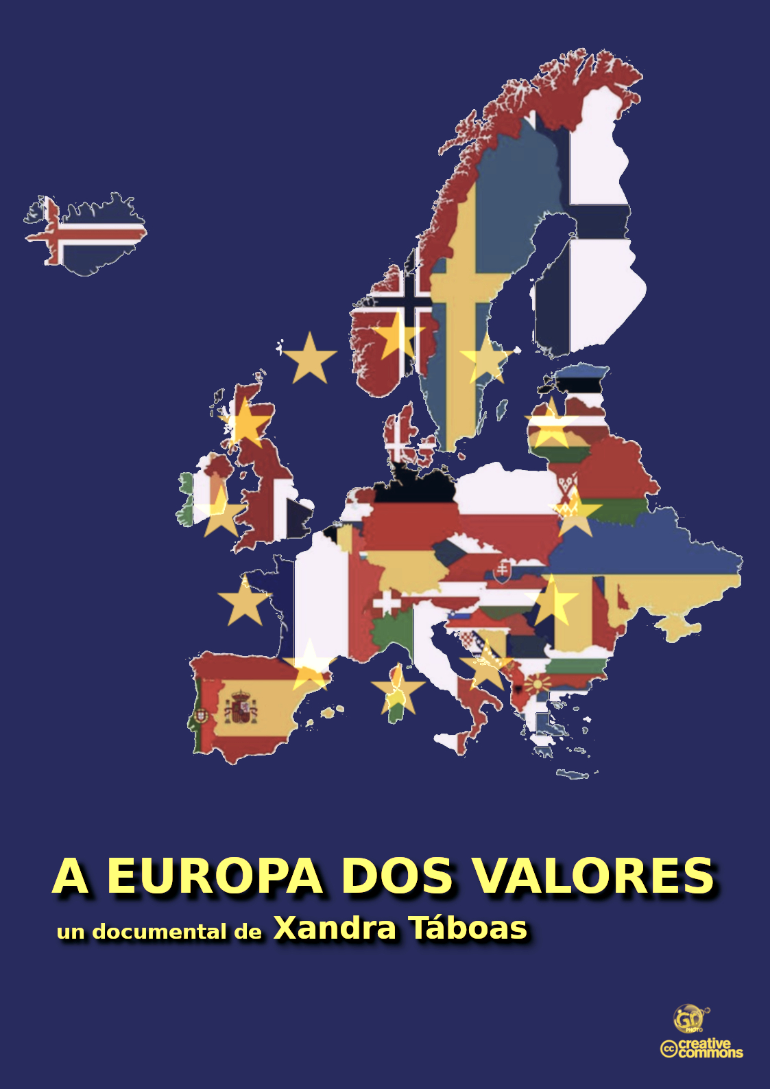 Póster del corto A EUROPA DOS VALORES