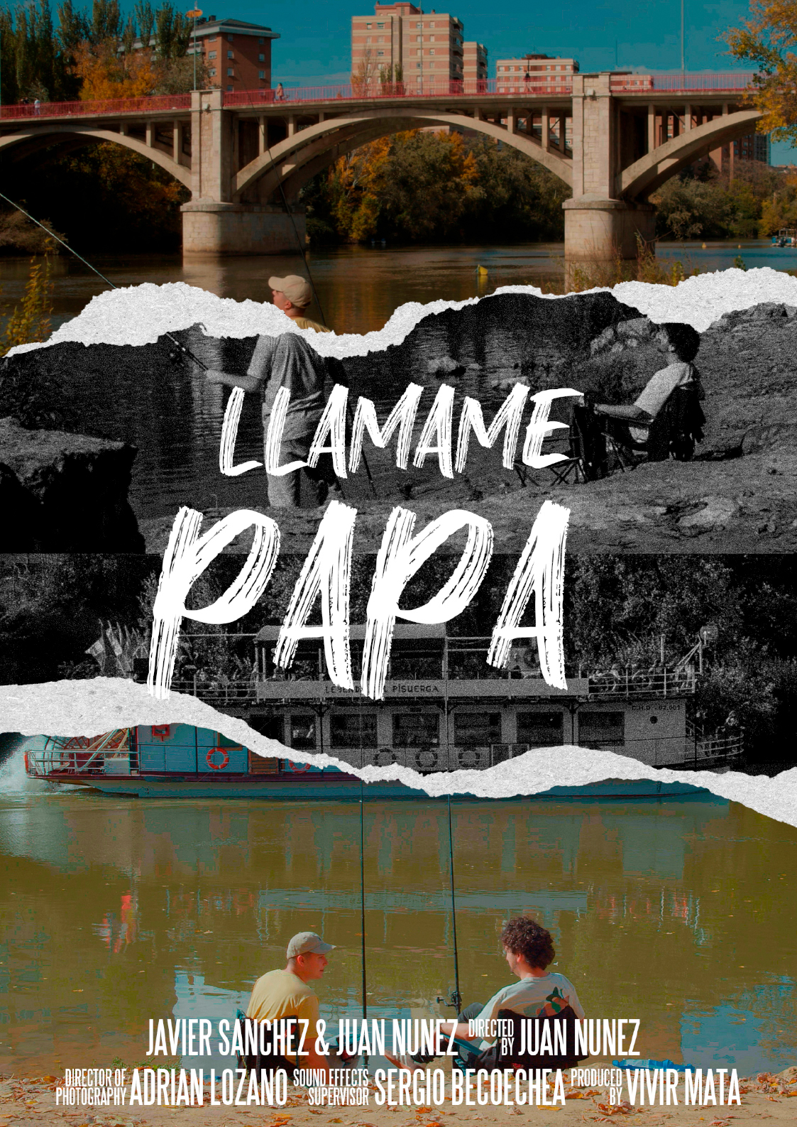 Póster del corto LLÁMAME PAPÁ