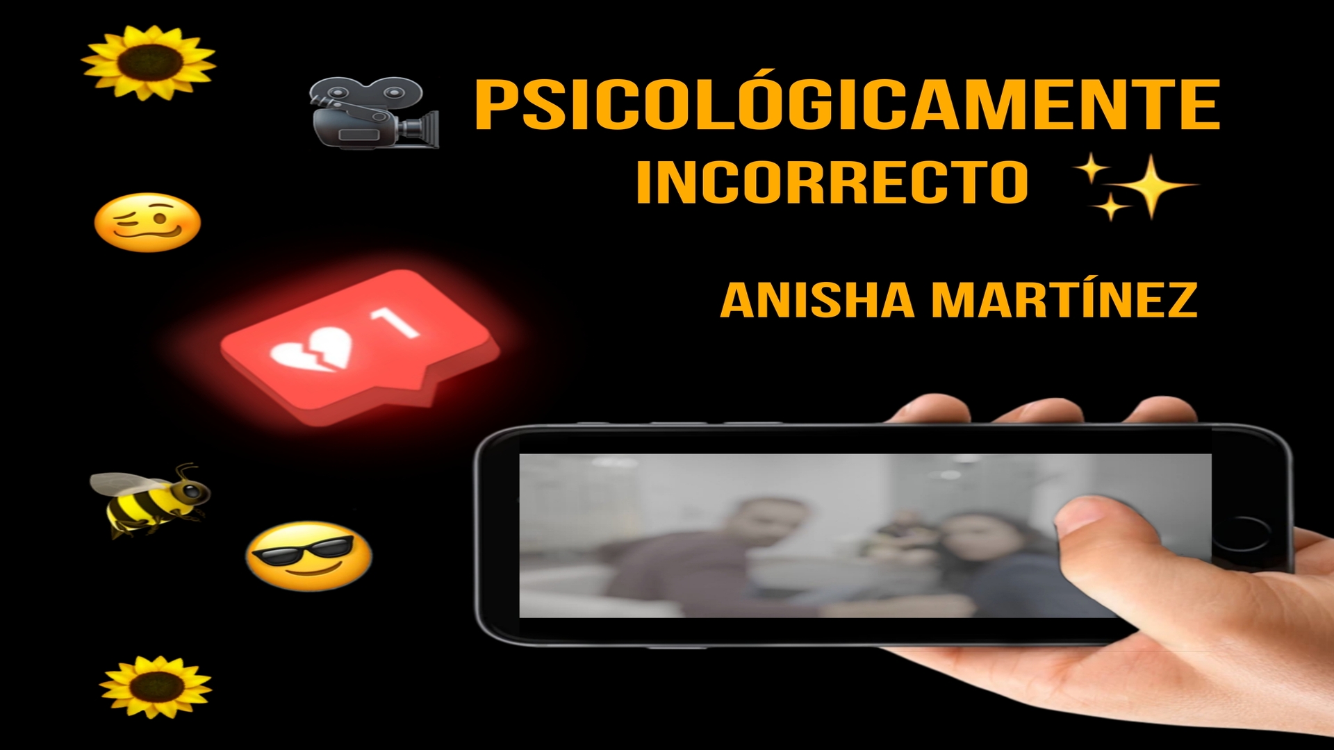 Póster del corto PSICOLÓGICAMENTE INCORRECTO