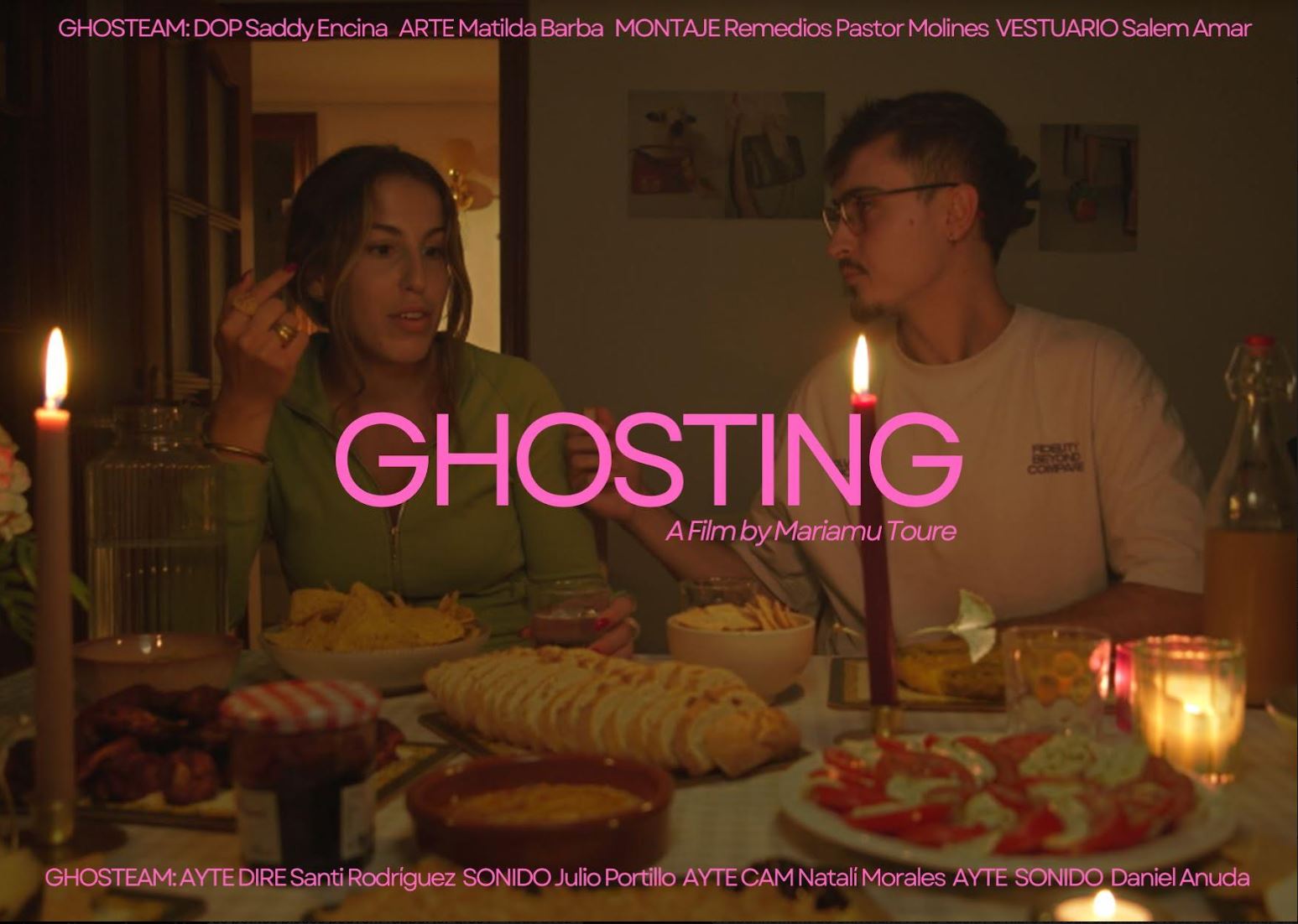 Póster del corto GHOSTING