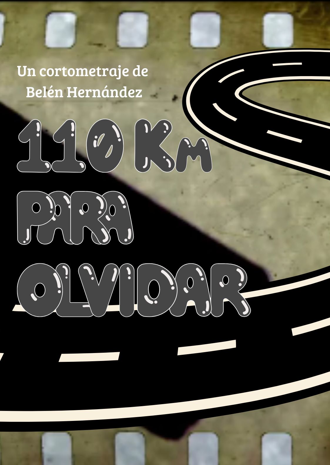 Póster del corto 110 km para olvidar