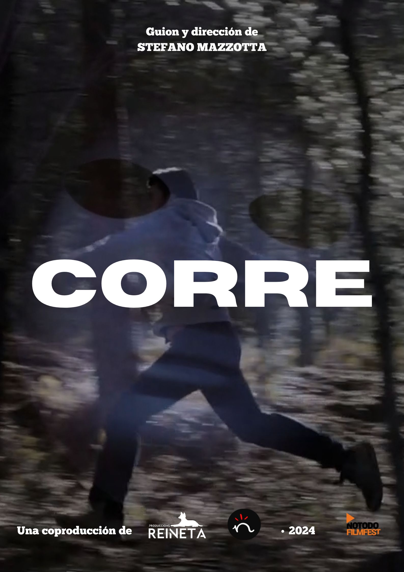 Póster del corto Corre