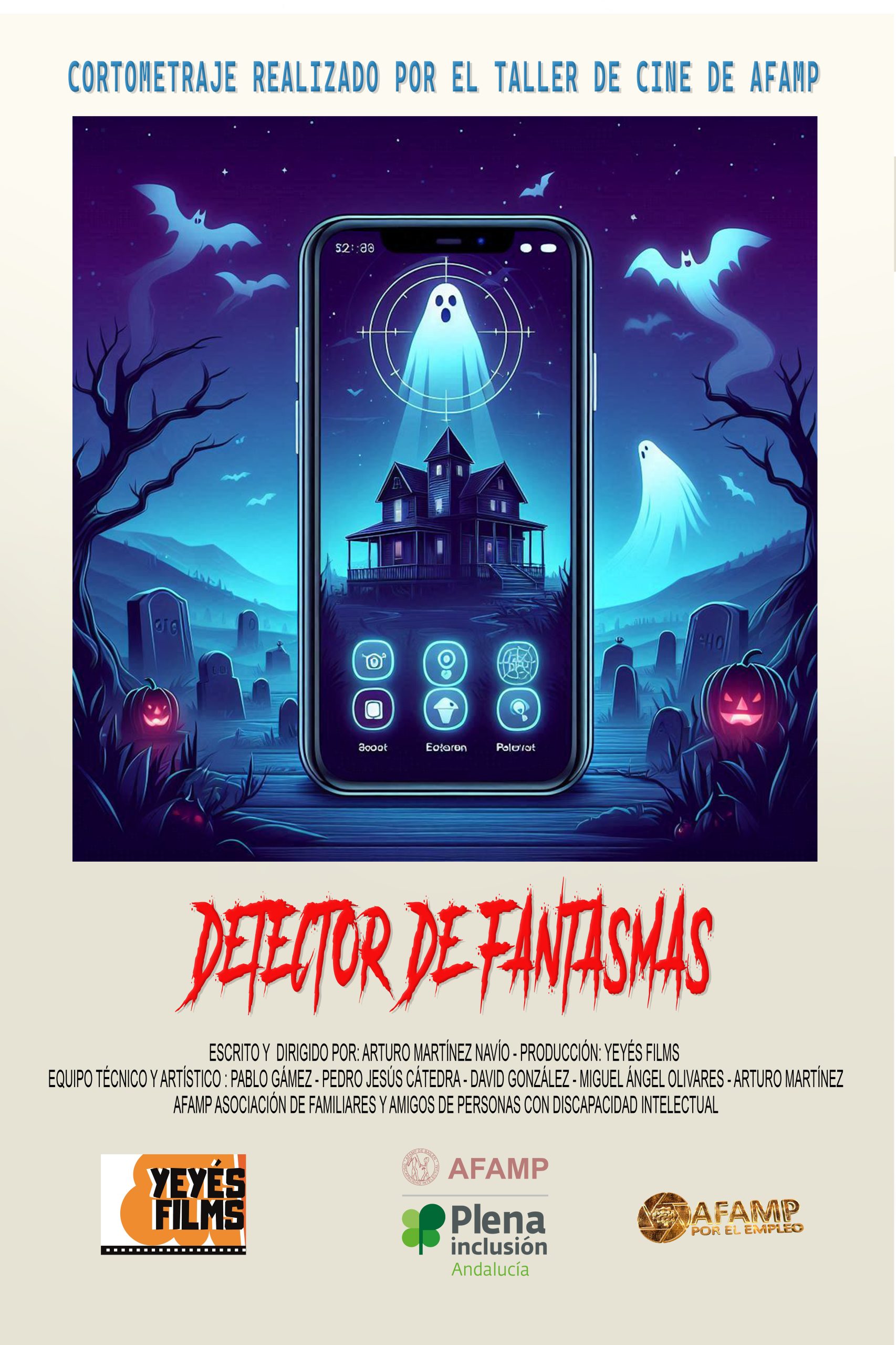 Póster del corto Detector de fantasmas