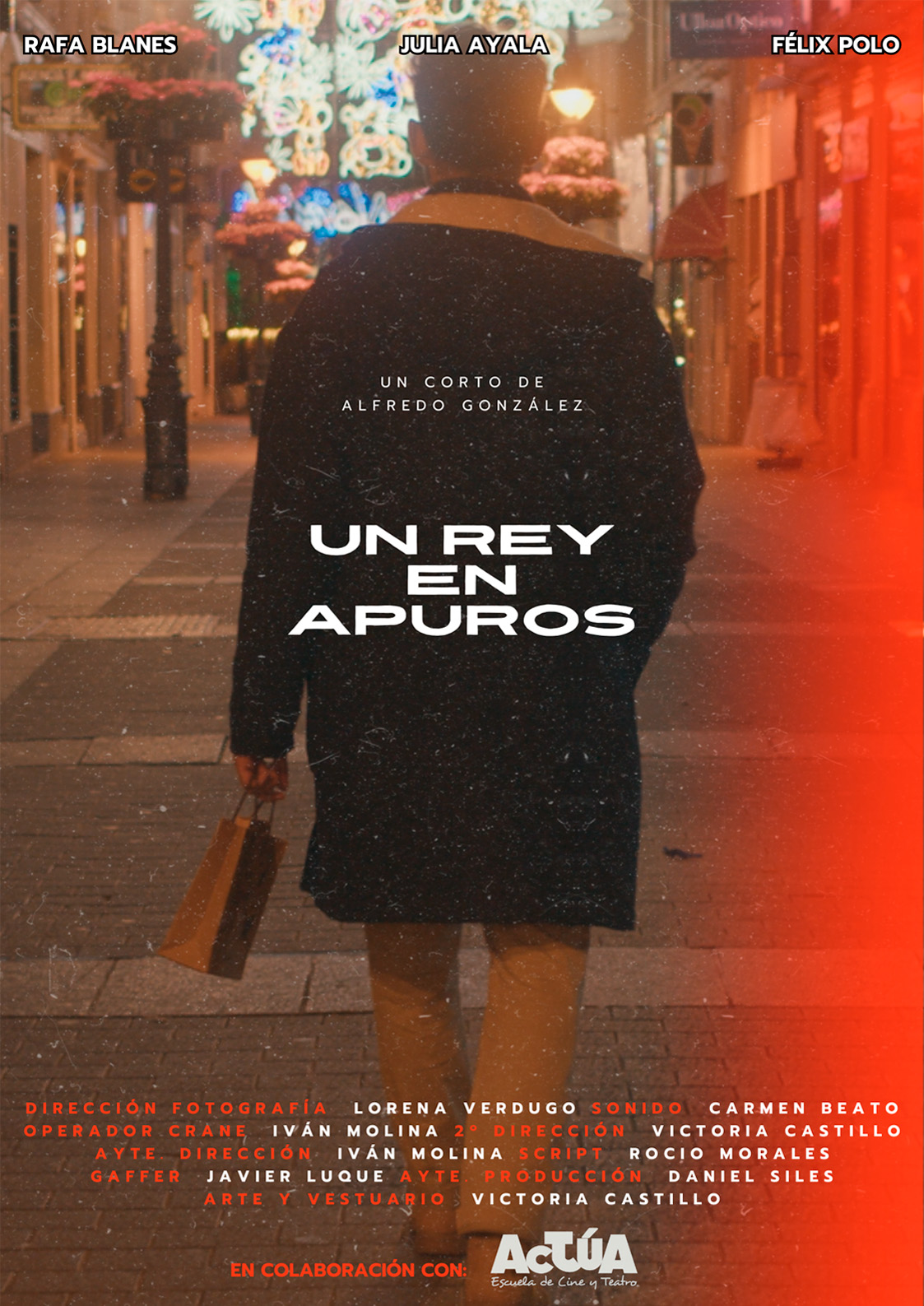 Póster del corto Un Rey En Apuros