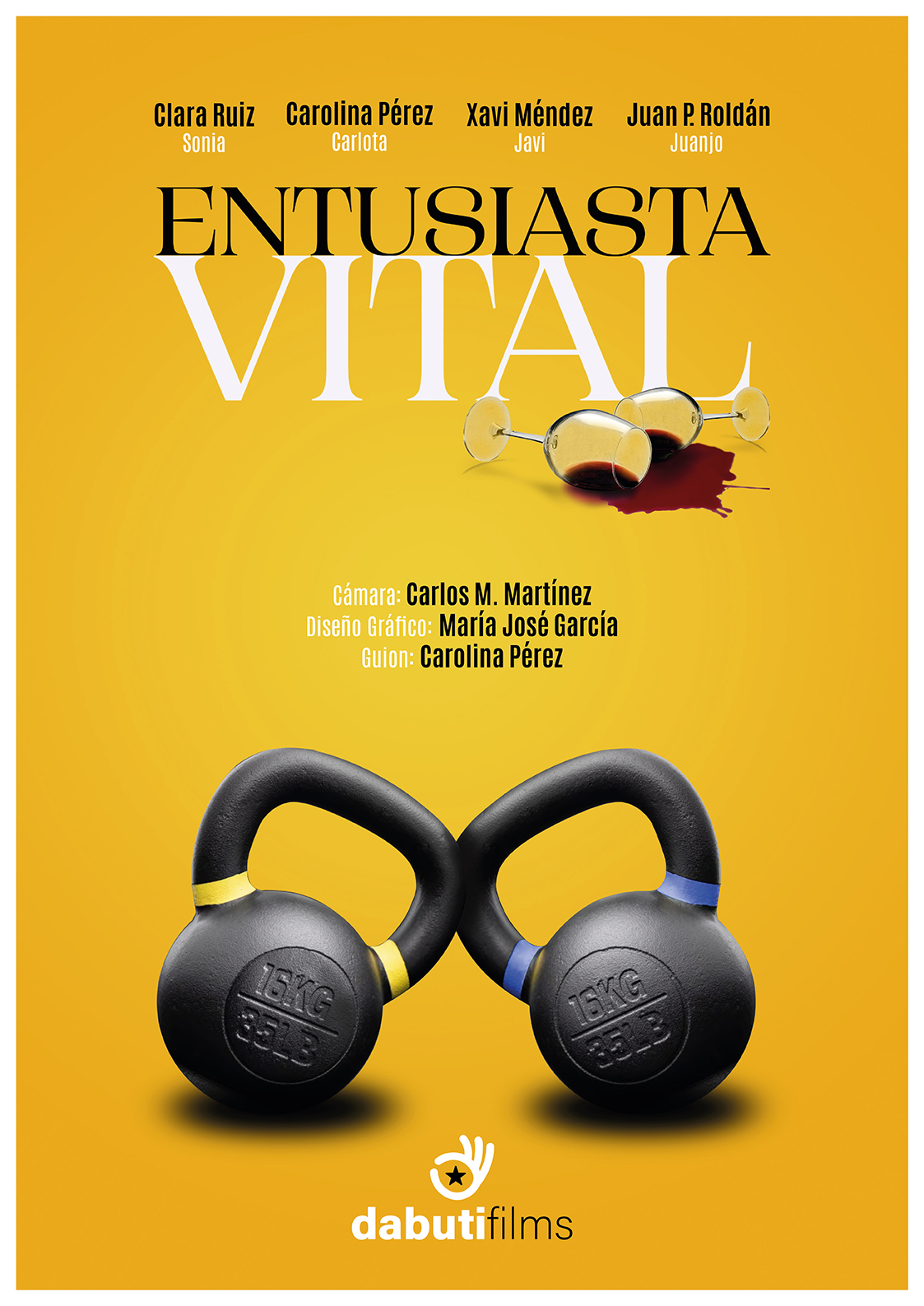 Póster del corto Entusiasta vital