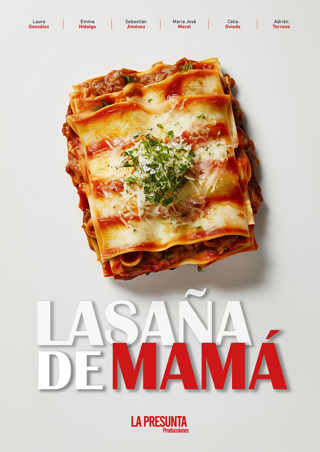 Póster del corto Lasaña de mamá