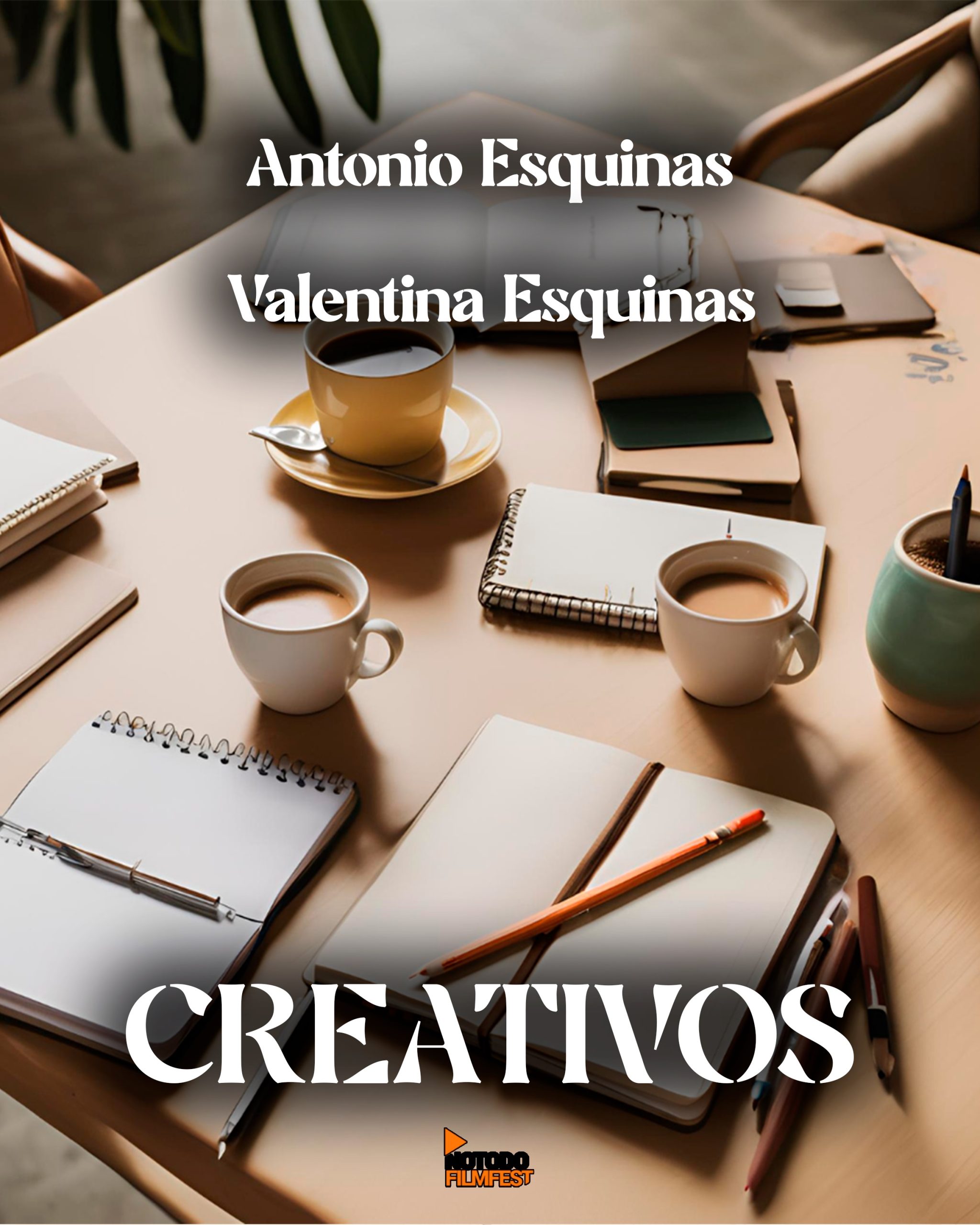 Póster del corto Creativos