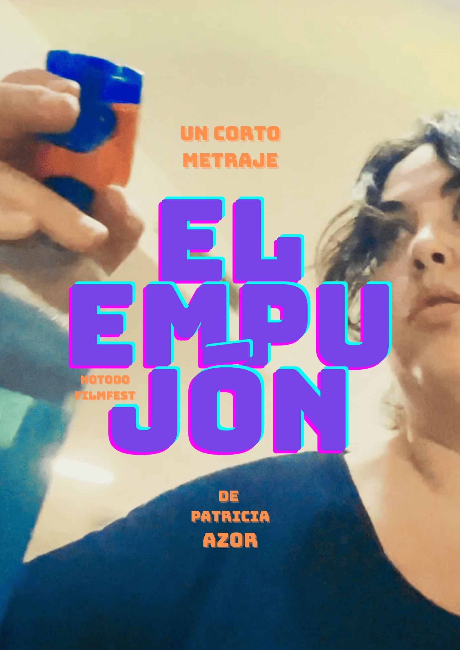 Póster del corto El Empujón