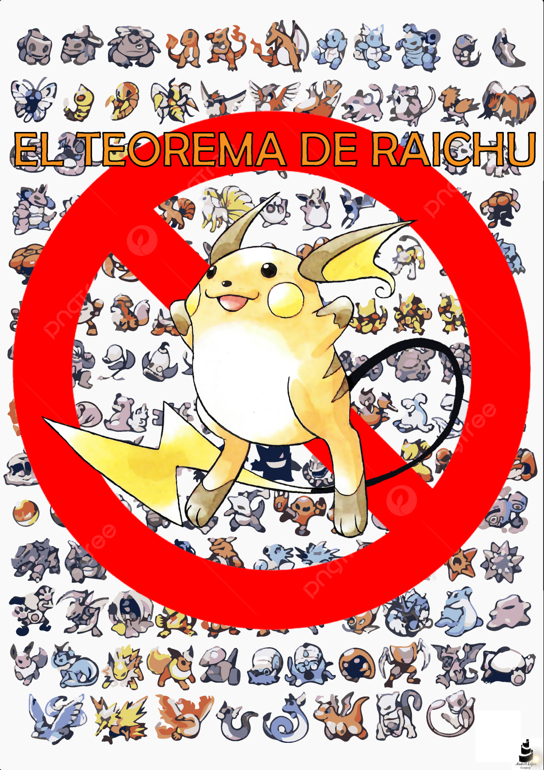 Póster del corto El Teorema de Raichu