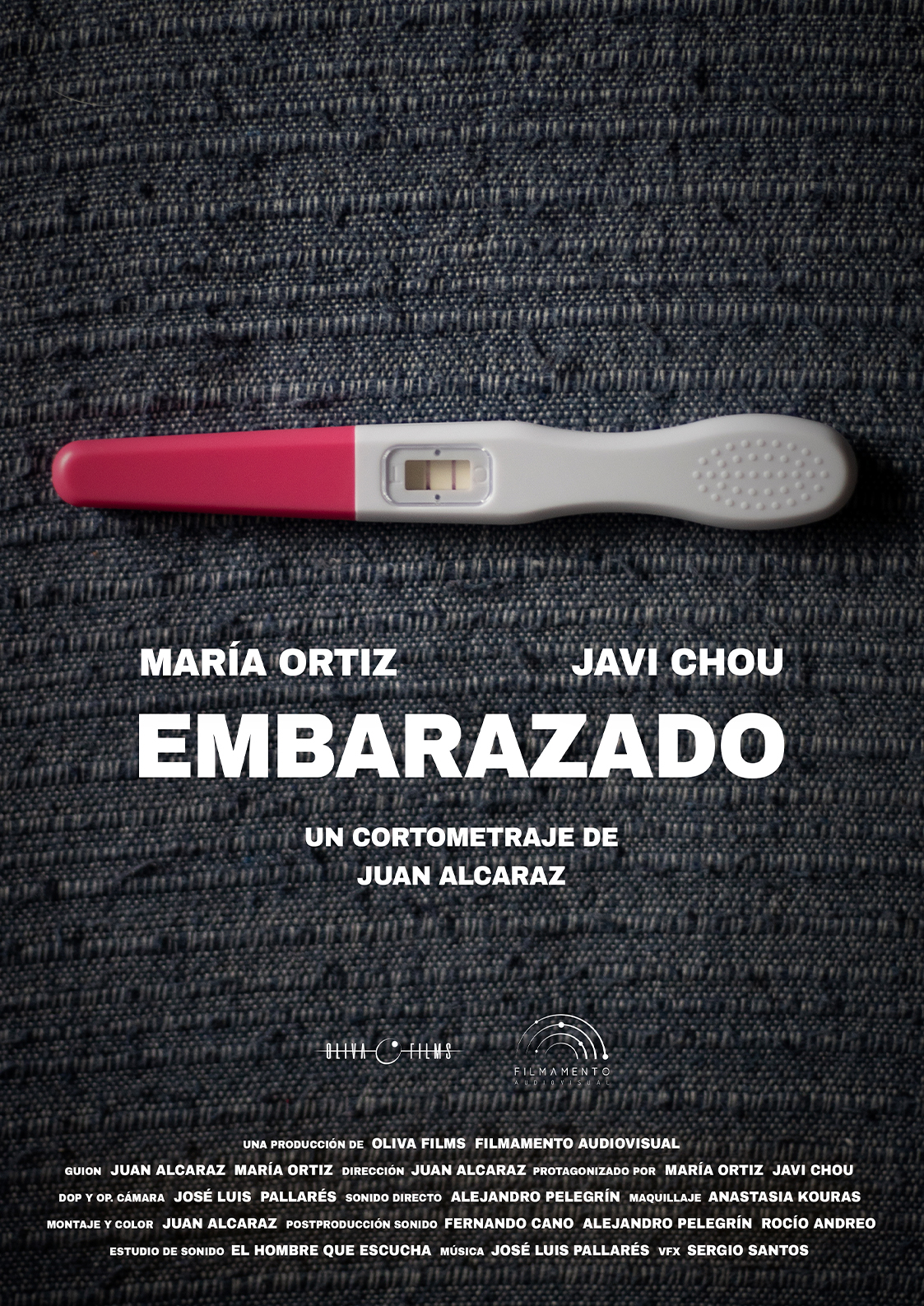 Póster del corto EMBARAZADO