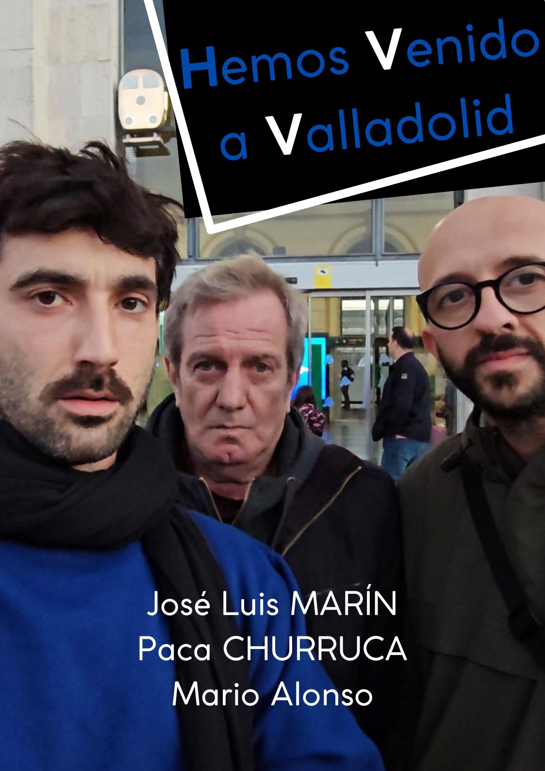 Póster del corto Hemos Venido a Valladolid