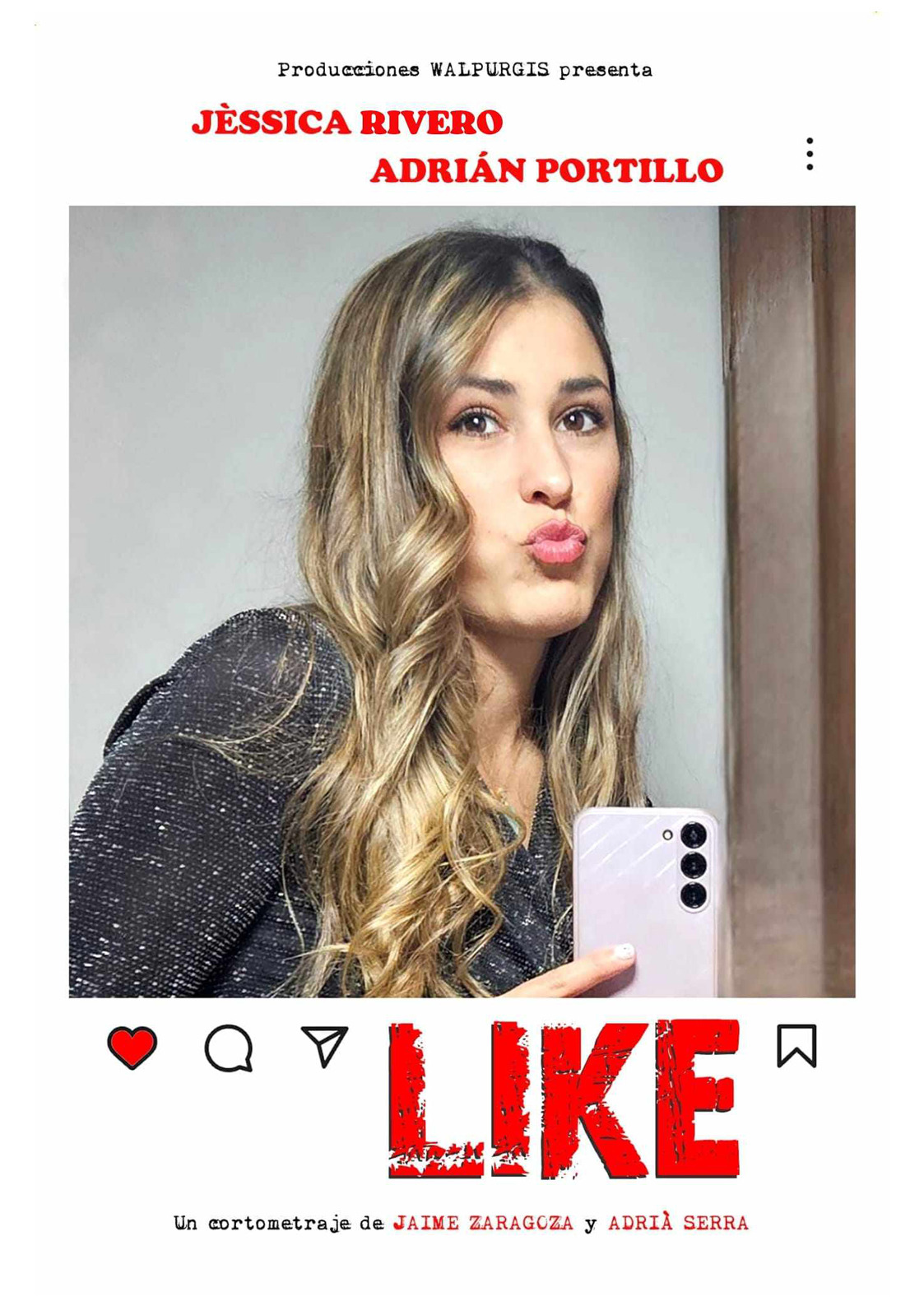 Póster del corto Like