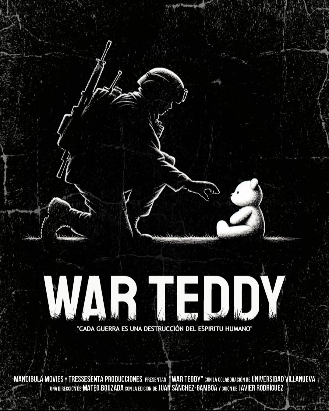 Póster del corto War Teddy