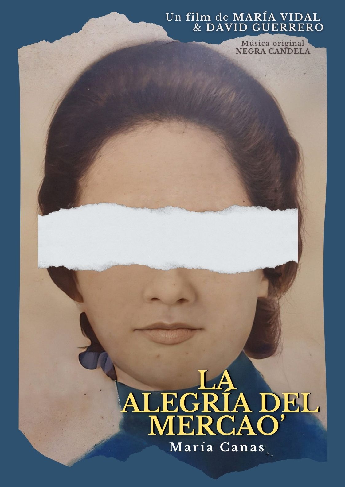 Póster del corto LA ALEGRÍA DEL MERCAO’