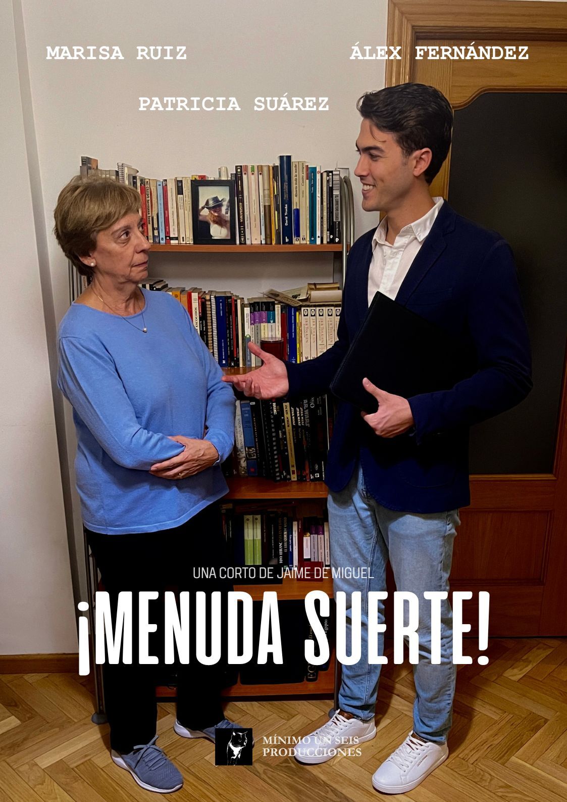 Póster del corto ¡Menuda suerte!