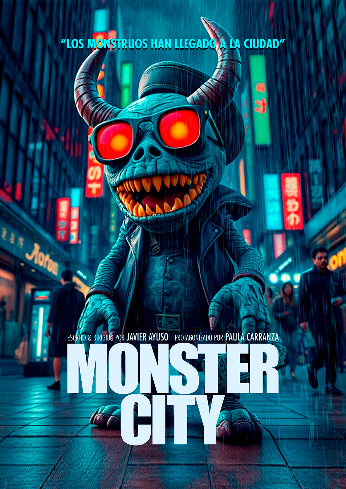 Póster del corto Monster City