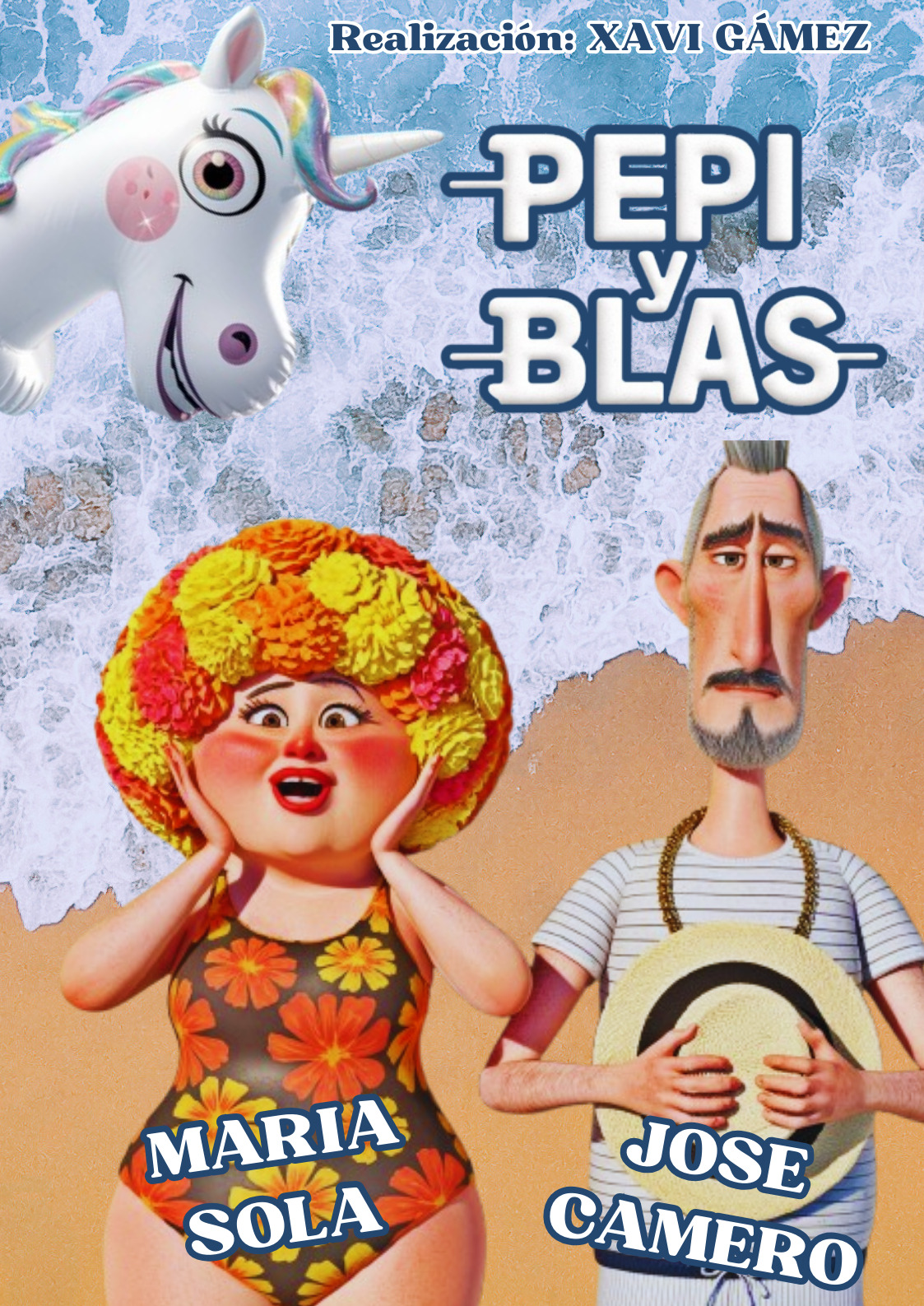 Póster del corto PEPI Y BLAS